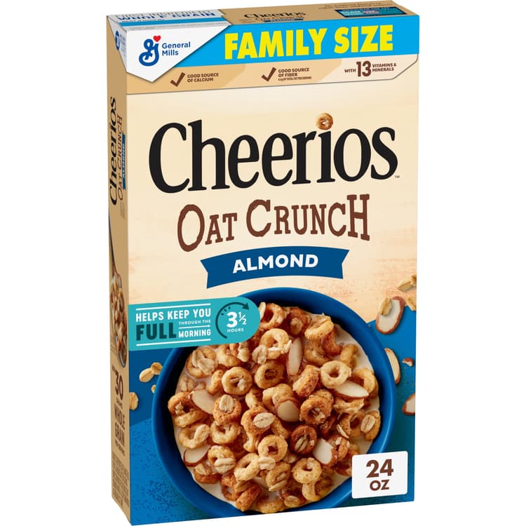 Cheerios Almond Oat Crunch Cereal