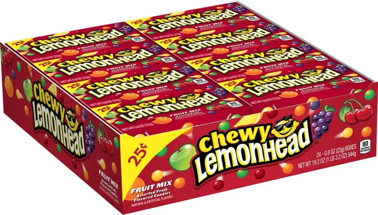 Chewy Lemonhead Fruit Mix Candy