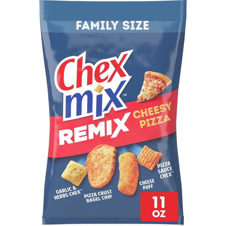 Chex Mix Remix Cheesy Pizza Mix