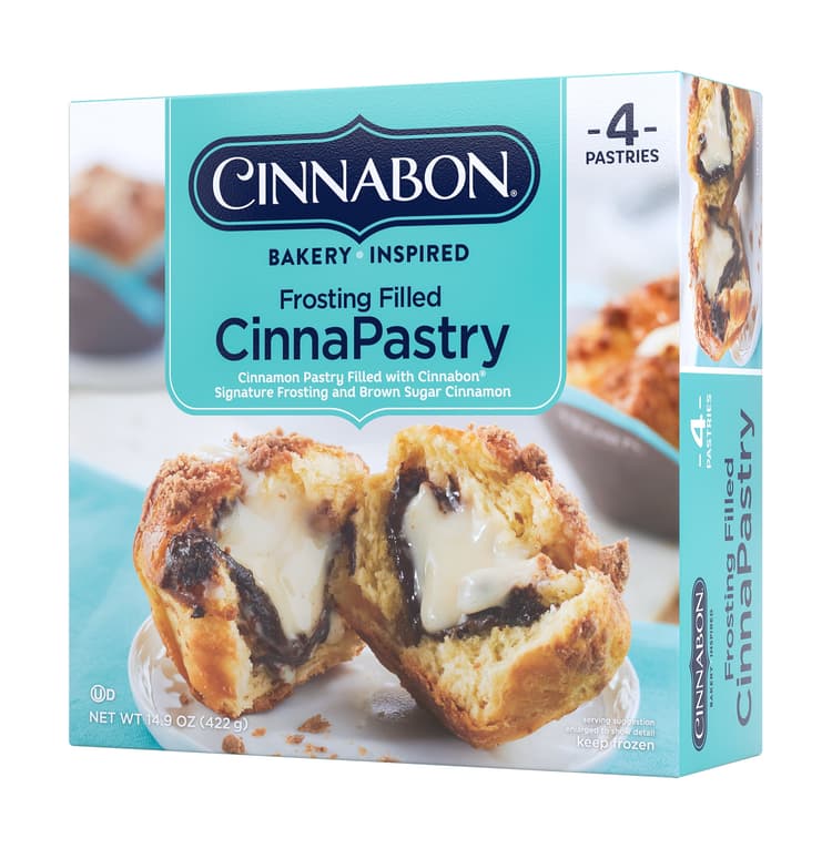 Cinnabon Cinnapastry, Frosting Filled
