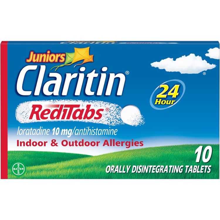 Claritin Reditabs Tablets Original Prescription Strength Loratadine
