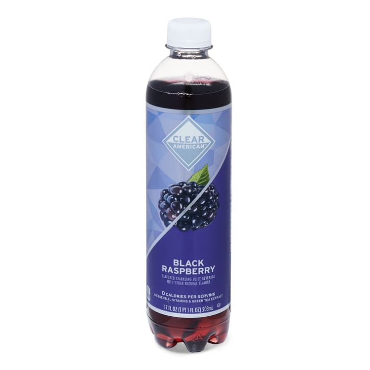 Clear American Ice Black Raspberry Sparkling Juice, Oz
