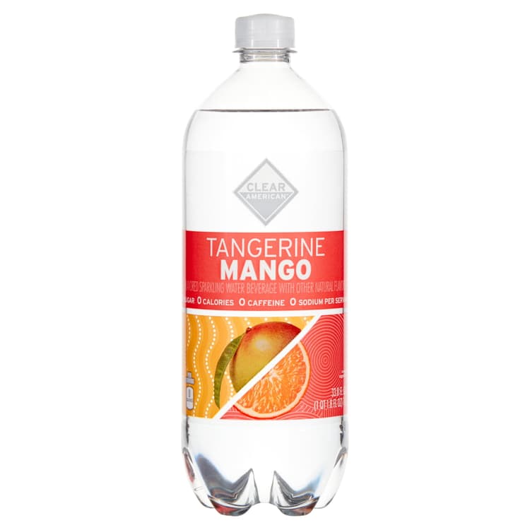 Clear American Sparkling Water, Tangerine Mango