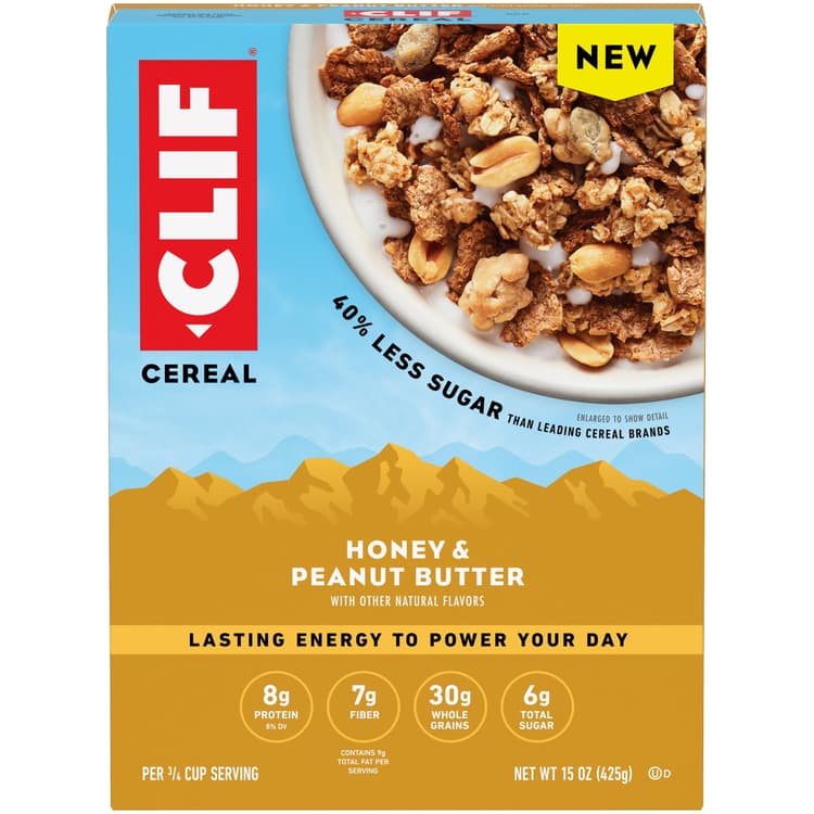 Clif, Honey & Peanut Butter Cereal
