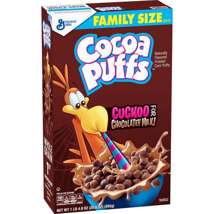 Cocoa Puffs, Cereal, Family Size