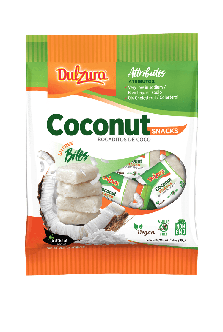 Dulzura Coconut Snacks, Bocaditos De Coco, Bites