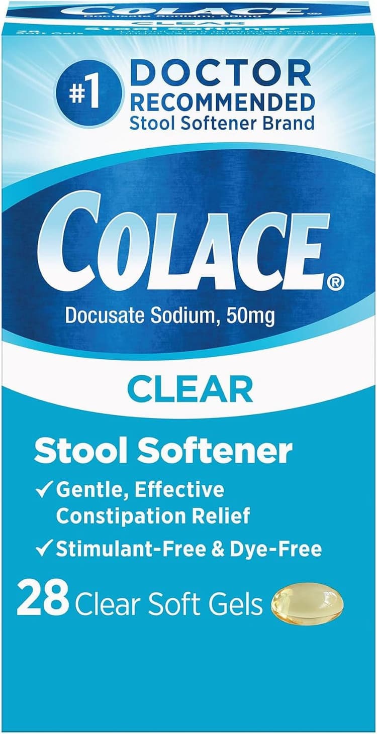 Colace Clear Capsules 28S