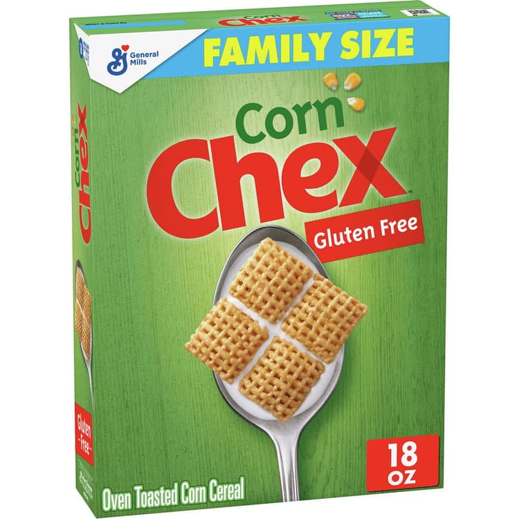 Corn Chex Gluten-Free Breakfast Cereal, Family Size