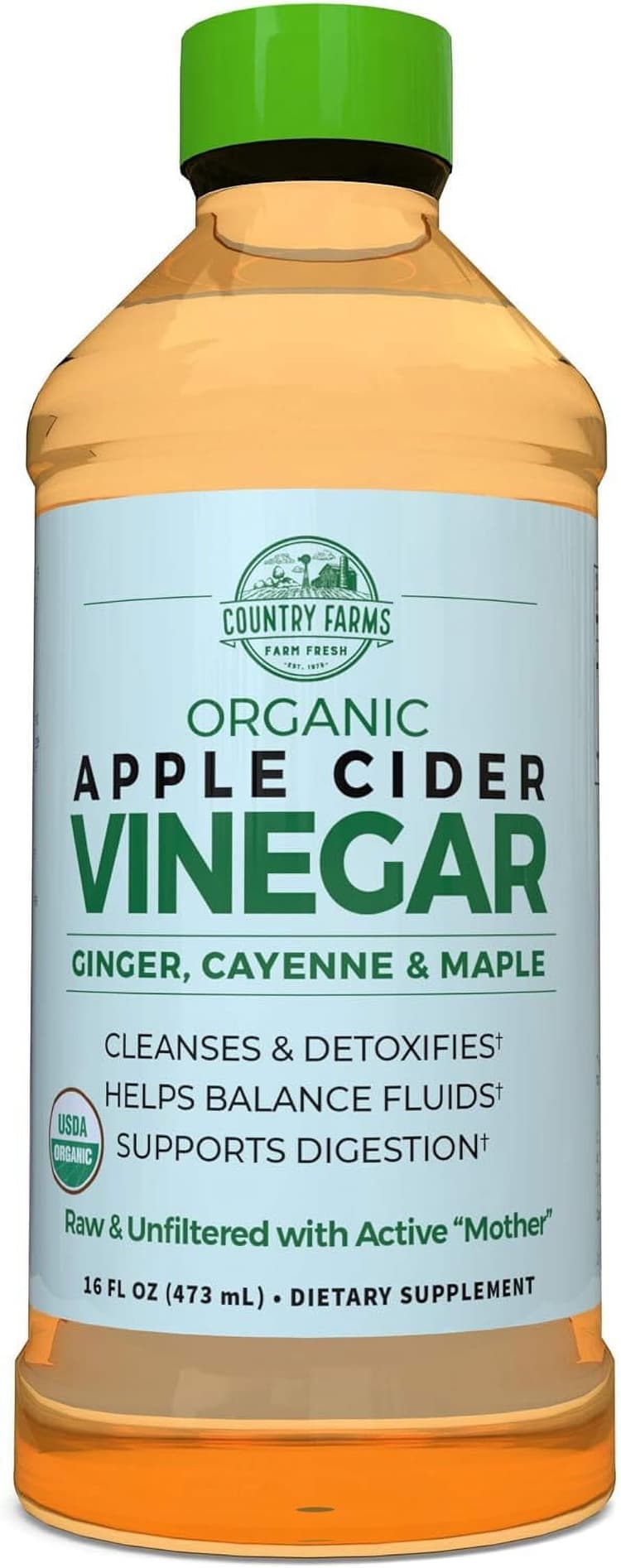 Country Farms Organic Apple Cider Vinegar Dietary Supplement