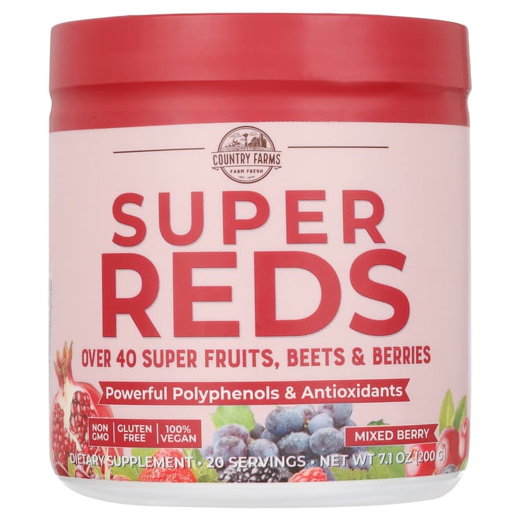 Country Farms Super Reds Drink Mix, Berry