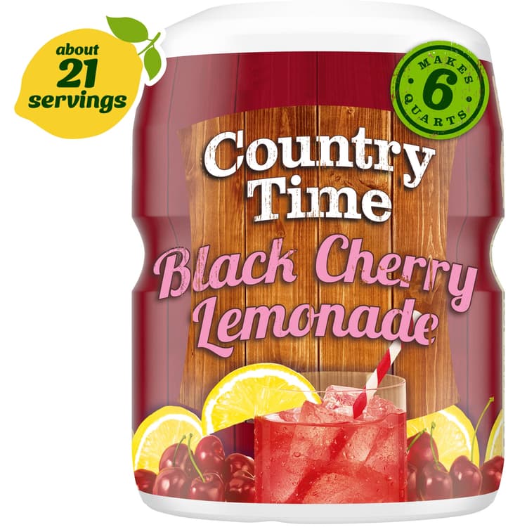 Country Time Black Cherry Lemonade Drink Mix