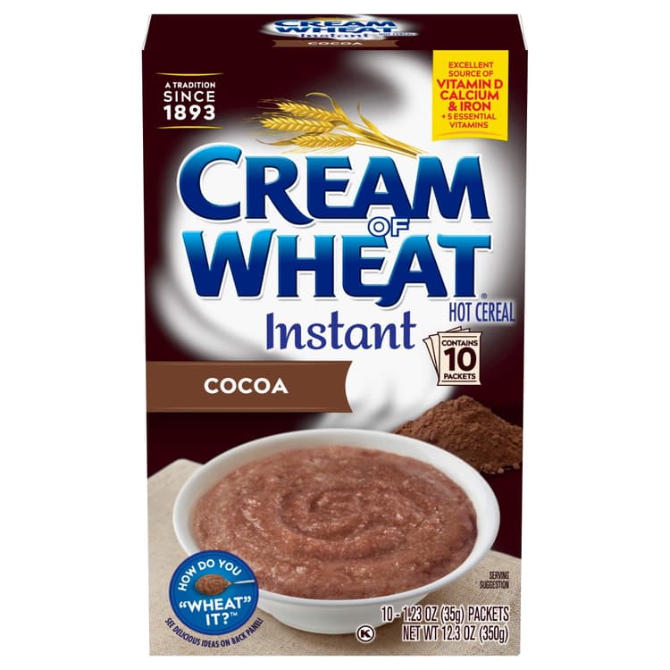 Cream Of Wheat Instant Cocoa Hot Cereal