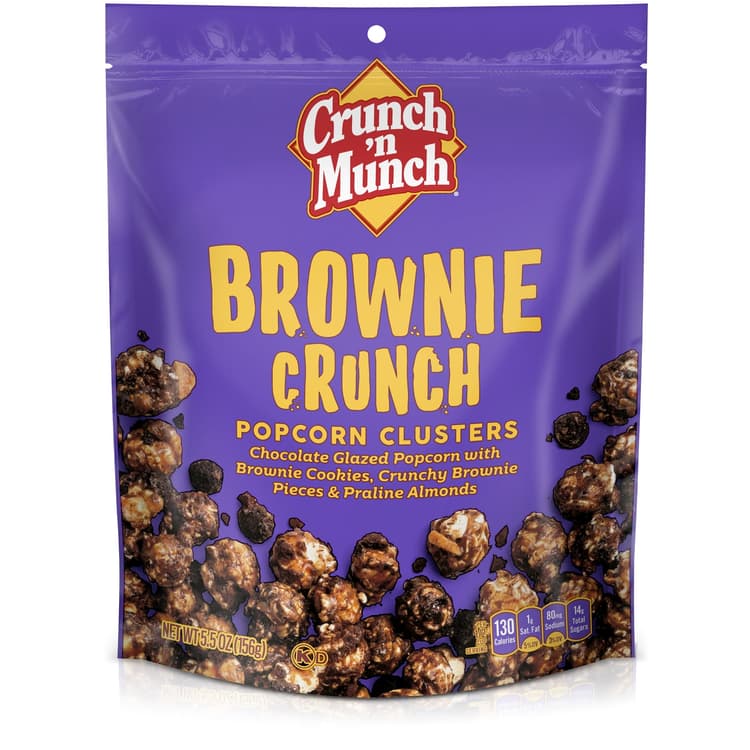 Crunch Munch Popcorn Clusters, Brownie Brittle Crunch