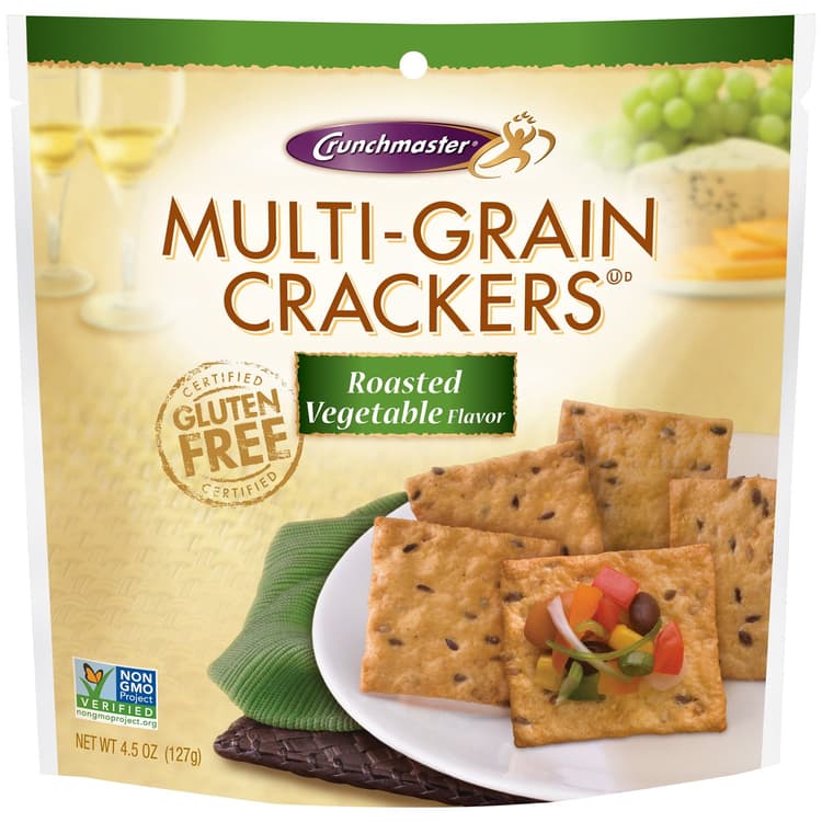 Crunchmaster Multi-Grain Crackers - Roasted Vegetable