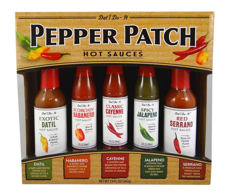 Dat'L Do-It Pepper Patch Hot Sauces