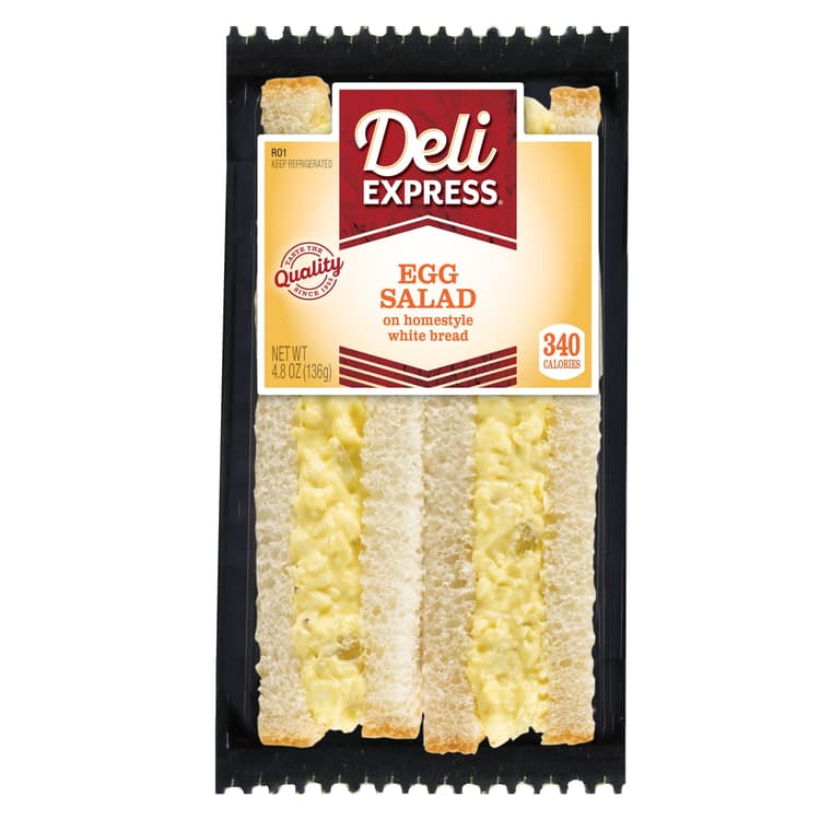 Deli Express Egg Salad Sandwich Wedge