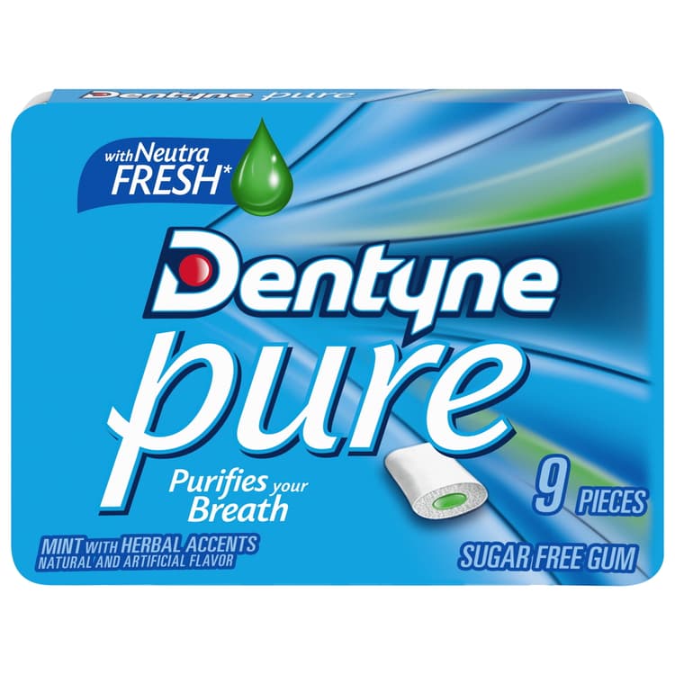 Dentyne Gum, Sugar Free, Mint With Herbal Accents