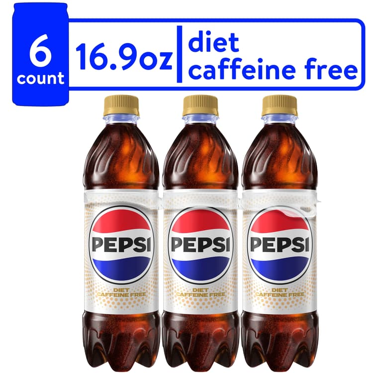 Pepsi Cola, Diet, Caffeine Free