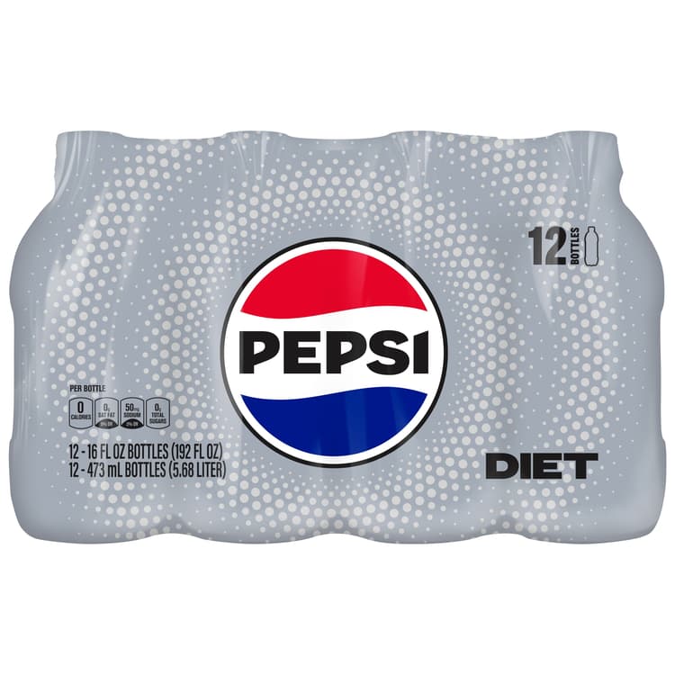 Pepsi Diet Pepsi Soda Classic Cola