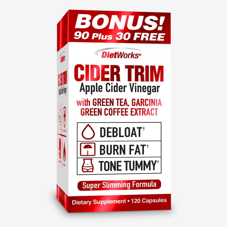 Dietworks Cider Trim Apple Cider Vinegar Capsules
