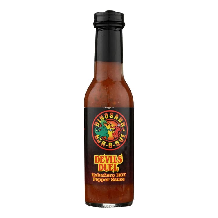 Dinosaur Bar-B-Que Devils Duel Habanero Hot Pepper Sauce