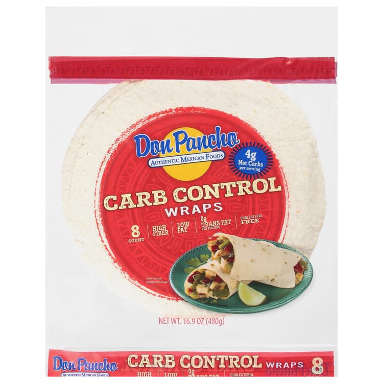 Don Pancho Wraps, Carb Control