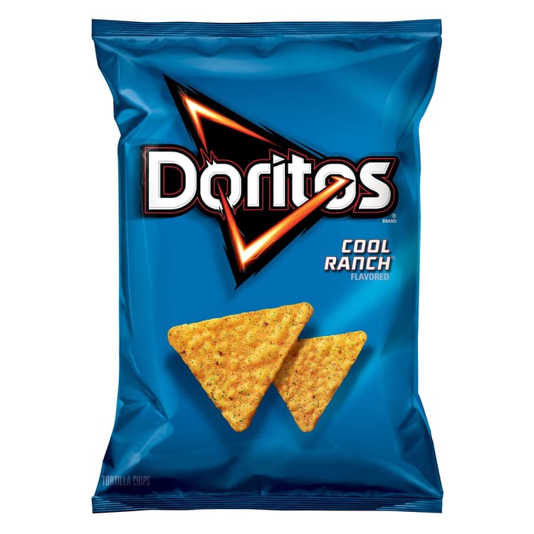 Doritos Tortilla Chips, Cool Ranch Flavored