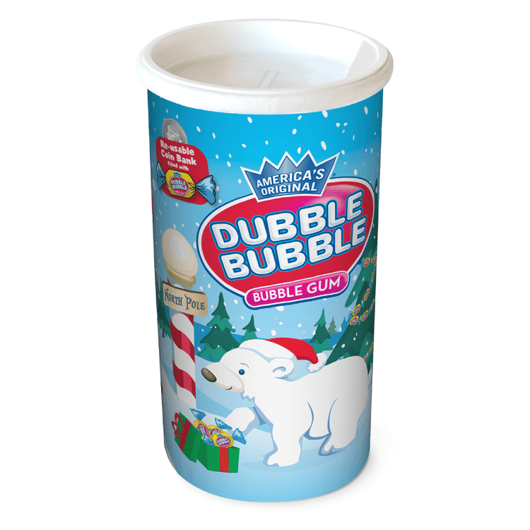 Dubble Bubble Gum Christmas Bank
