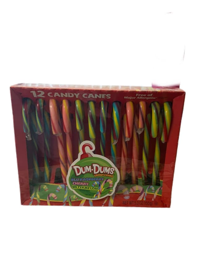 Is it Dairy Free? Dum Dums Canes 3 Flavor