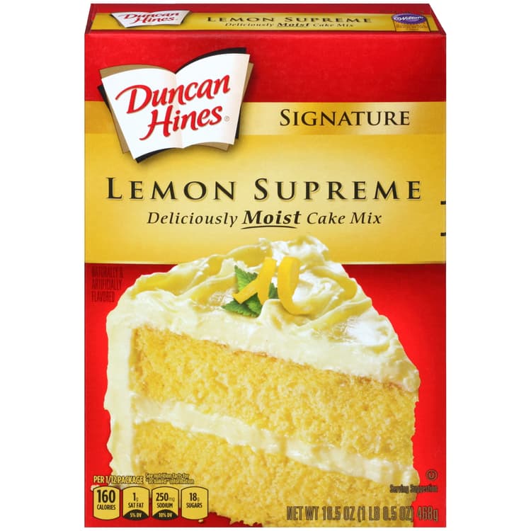 Duncan Hines, Signature - Cake Mix, Lemon Supreme