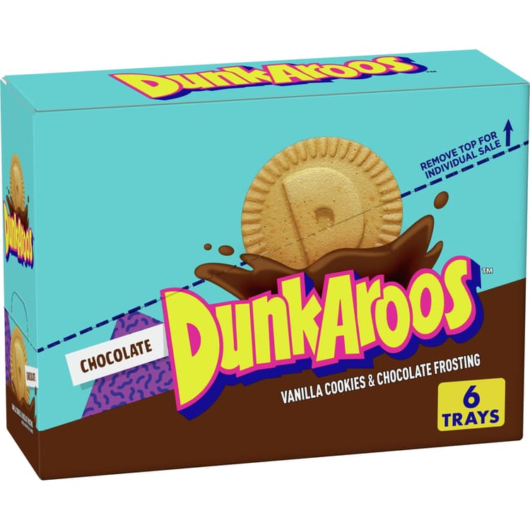 Dunkaroos Vanilla Cookies And Chocolate Frosting
