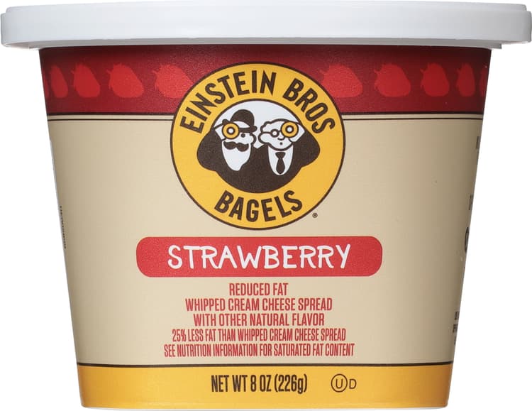 Einstein Bros Bagels Strawberry Whipped Cream Cheese Spread