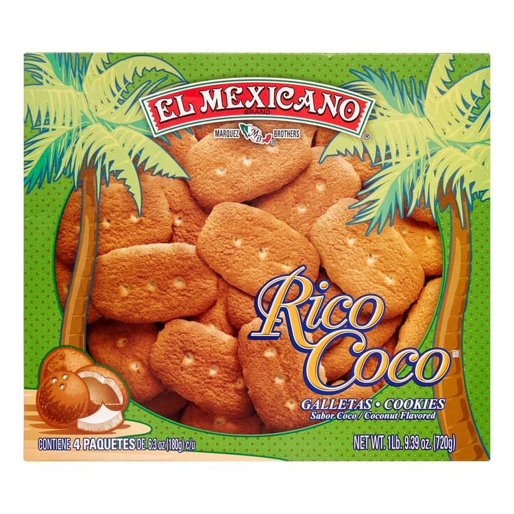 El Mexicano, Rico Coco Galletas Cookies , Tray