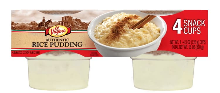 El Viajero Rice Pudding Snack Cup
