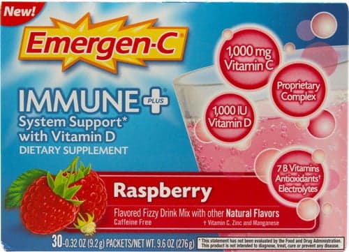Emergen-C Immune Plus Raspberry