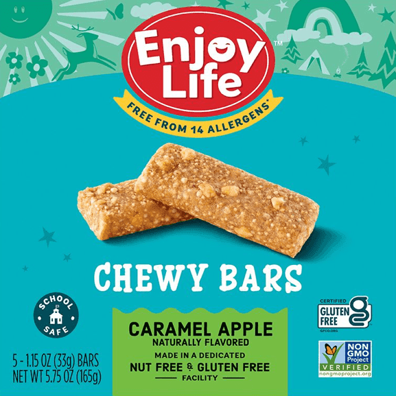 Enjoy Life Chewy Bars, Caramel Apple, Soft Baked