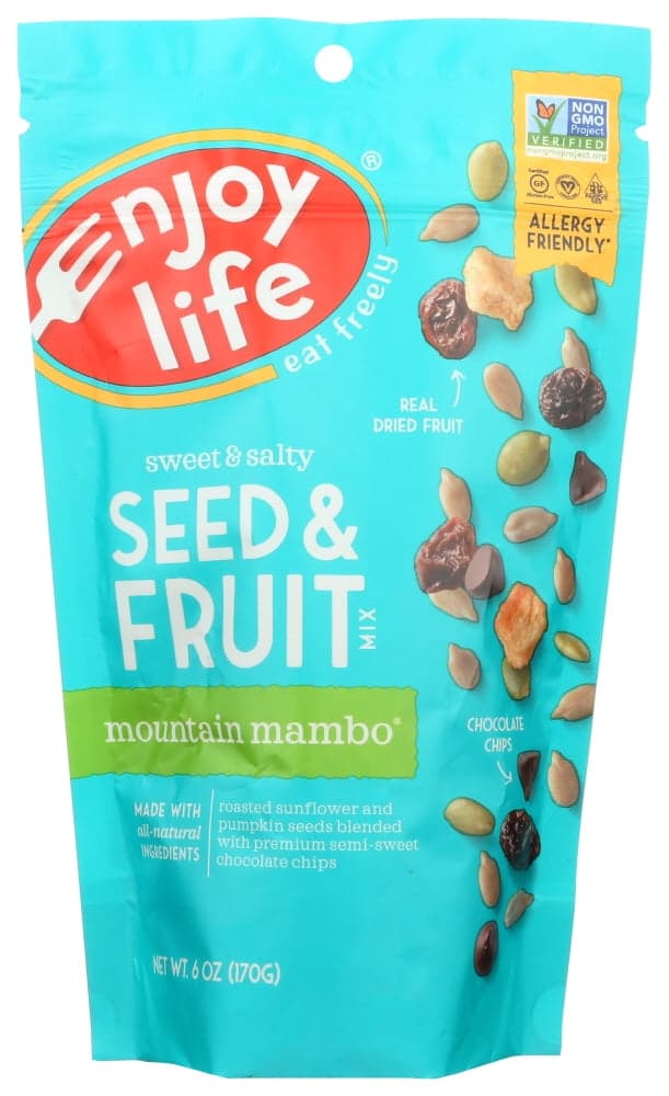 Enjoy Life Mountain Mambo Seed & Fruit Mix,
Peanut Free Trail Mix
