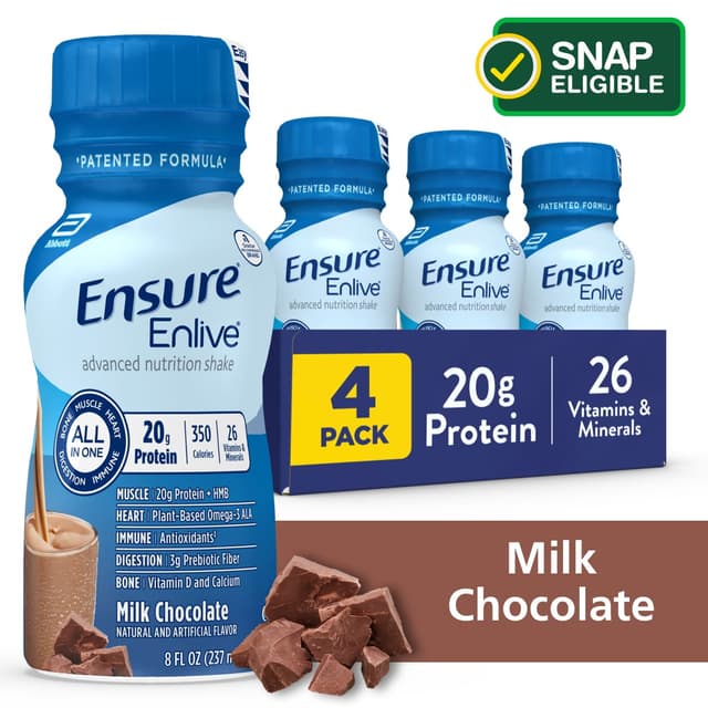 Is it Low Iodine? Ensure Enlive Advanced Meal Replacement Shake Ready To Drink Milk Chocolate
