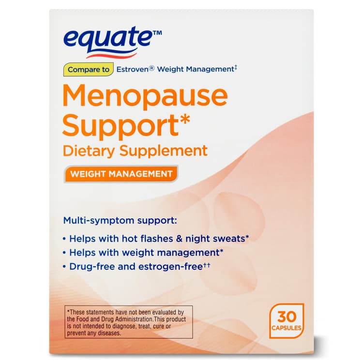 Equate Menopause Support Weight Management Dietary Supplement
