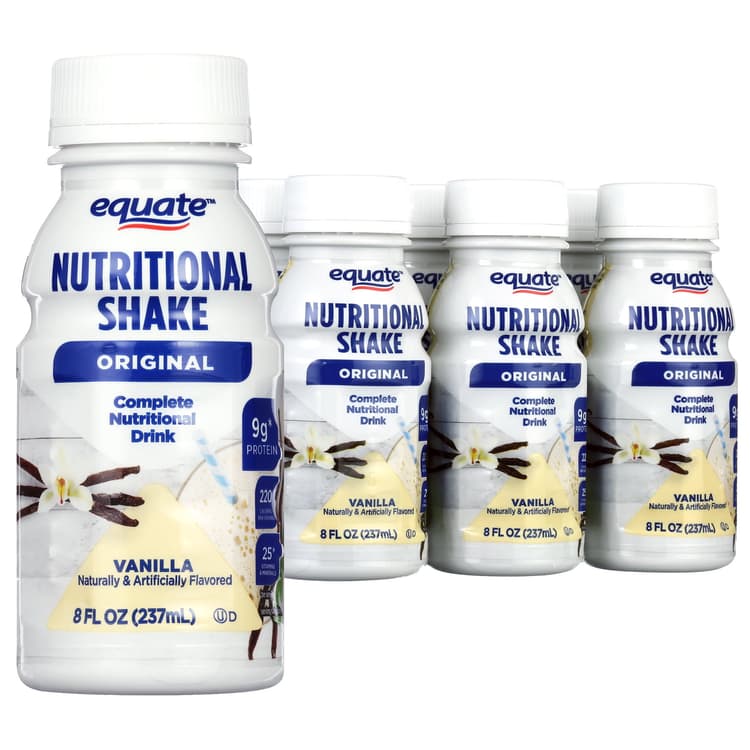 Equate Original Nutritional Shake, Vanilla
