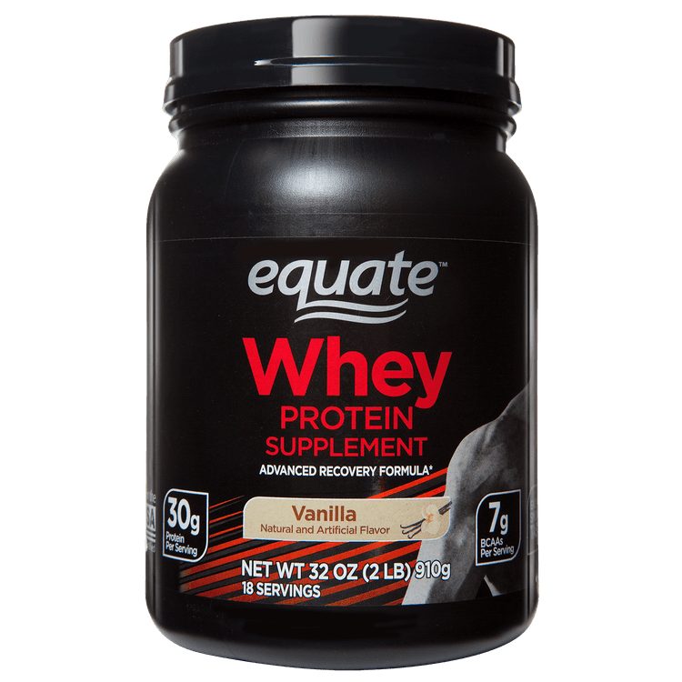Equate Vanilla Whey Protein Supplement