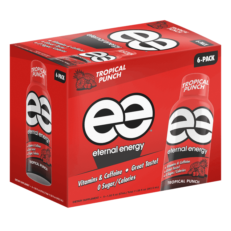 Eternal Energy Premium Energy Shot, Tropical Punch