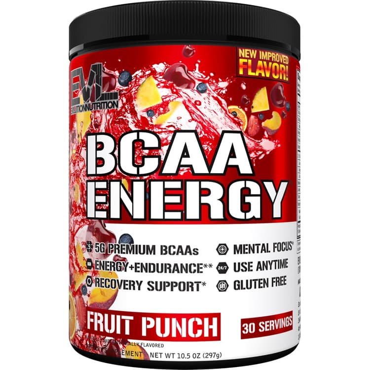 Evlution Nutrition Bcaa Energy Fruit Punch