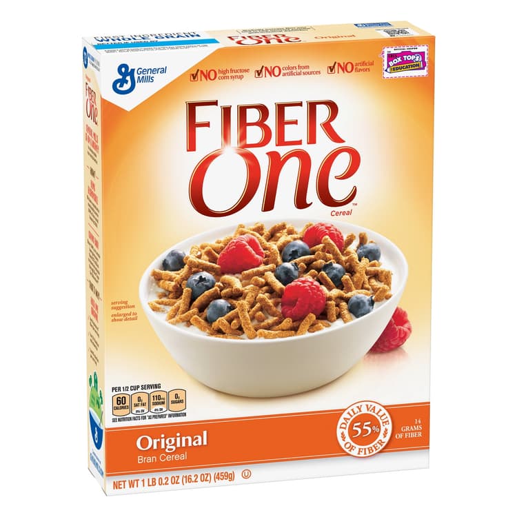 Fiber One Bran Cereal, With Whole Grain, Original
