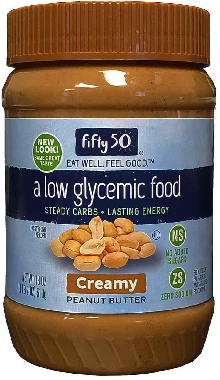Fifty 50 Low Glycemic Peanut Butter Creamy