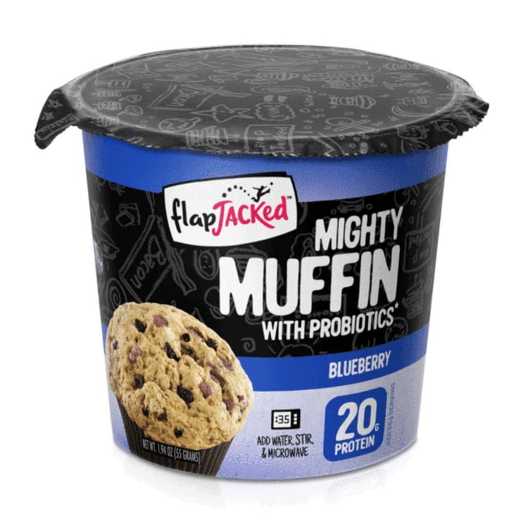 Flapjacked Mighty Muffin Blueberry Microwavable Muffin Cup - Gluten-Free