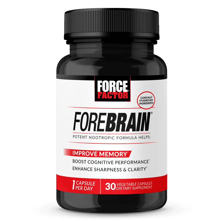 Force Factor Forebrain Brain Health And Memory Support Supplement, 30 Capsules