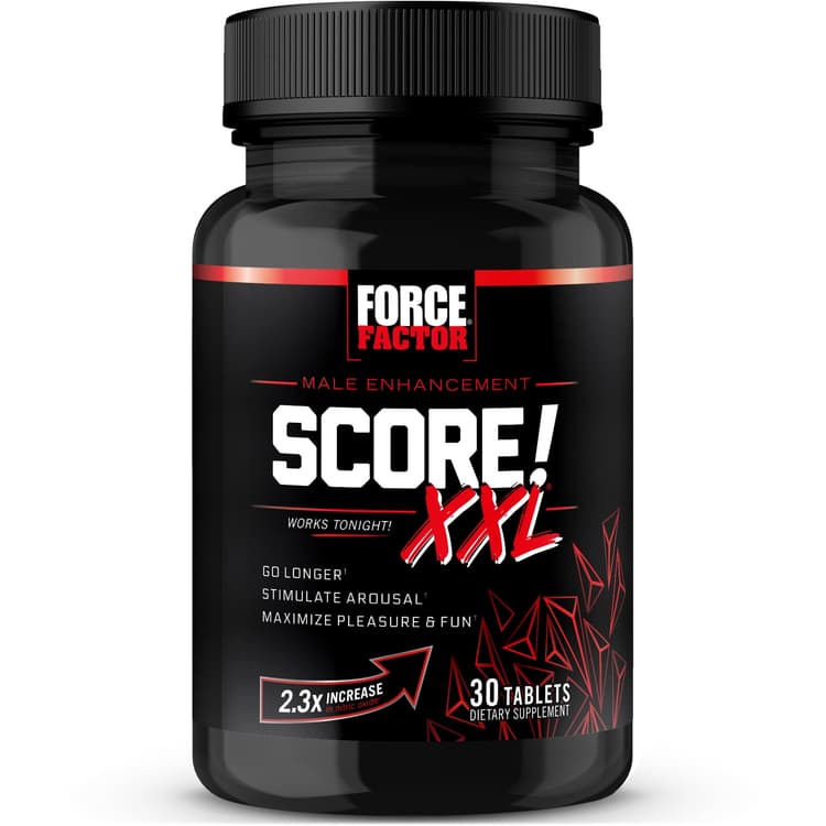 Force Factor Score! Xxl Nitric Oxide Booster Supplement For Men With L-Citrulline, Black Maca, And Tribulus To Stimulate Arousal, Increase Stamina, And Support Blood Flow