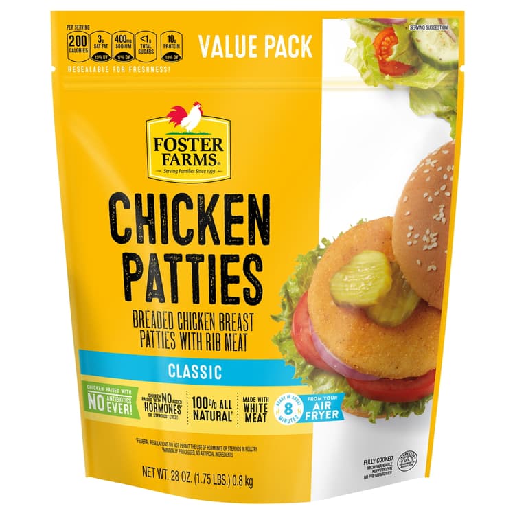 Foster Farms Chicken Patties