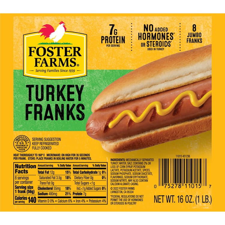 Foster Farms Turkey Franks